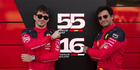 Charles Leclerc: "Carlos and I are the luckiest drivers on the grid!"