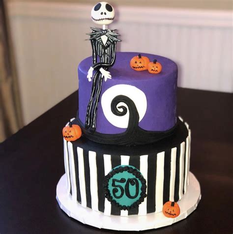 nightmare before christmas birthday cake