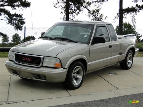 Pewter Metallic 2003 GMC Sonoma SLS Extended Cab Exterior Photo ...