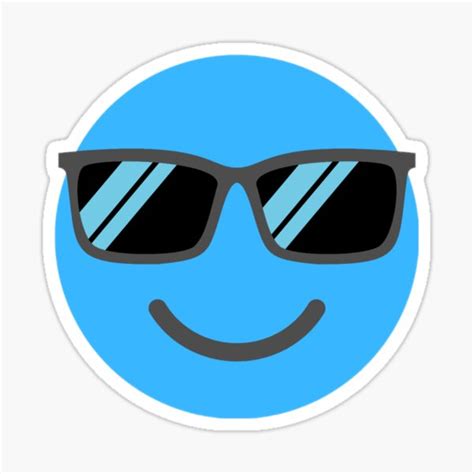 "Cool Emoji" Sticker for Sale by Lexi-Santori | Redbubble