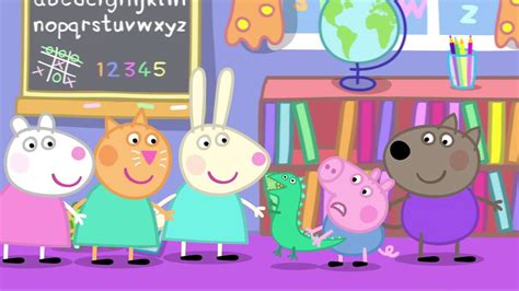 Peppa Pig A Escolinha Em Portugues do Brasil S1E06 Completo - YouTube