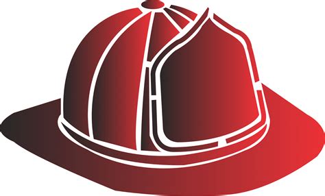 Transparent Firefighter Helmet Clipart