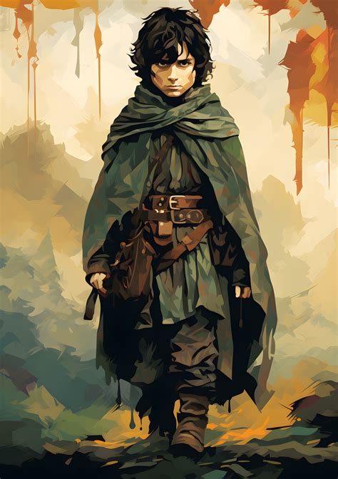 ArtStation - Frodo Baggins - The Lord of the Rings