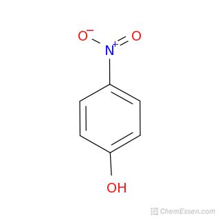 4-Nitrophenol Structure - C6H5NO3 - Over 100 million chemical compounds ...