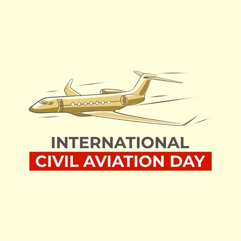 international civil aviation day 4748576 Vector Art at Vecteezy