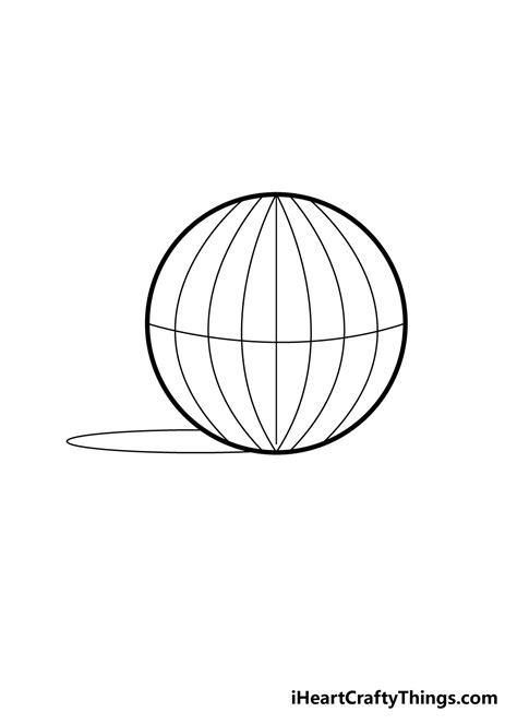 Sphere Drawing - How To Draw A Sphere Step By Step