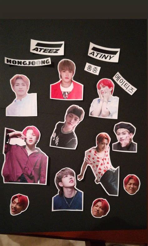 Ateez Kpop Stickers | Etsy