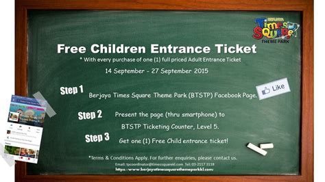 BestLah: Berjaya Times Square Theme Park - FREE Child Entrance Ticket ...