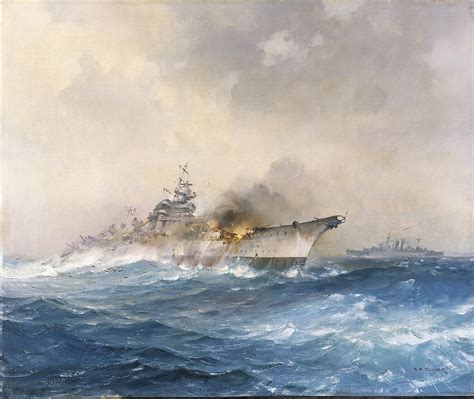 The Sinking of the 'Bismarck', 27 May 1941 | Royal Museums Greenwich