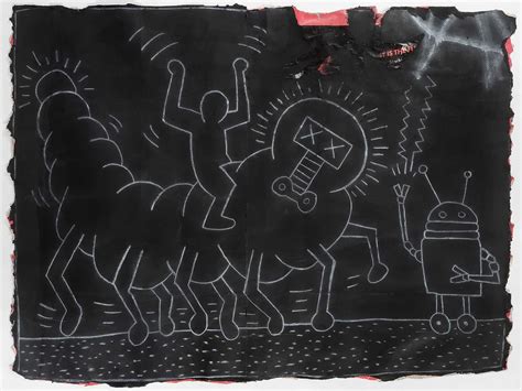 Keith Haring - Untitled (1984) : r/museum