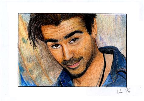 Colin Farrell in color by Moppi on DeviantArt