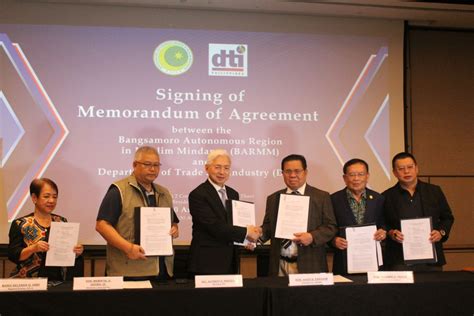 PIA - DTI, BARMM Tourism ink pact forTask Force Bangon Marawi phase 2