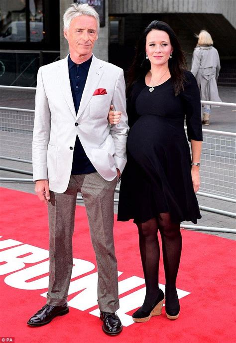 Paul Weller cosies up to pregnant wife at Jawbone premiere | Paul ...