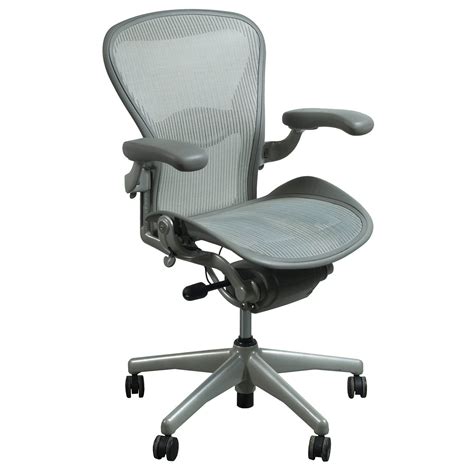 Herman Miller Aeron Used Size C Task Chair, Quartz | National Office ...