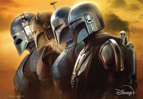 ‘The Mandalorian’ Season 3 New Poster Features Four Mandalorians Ready ...