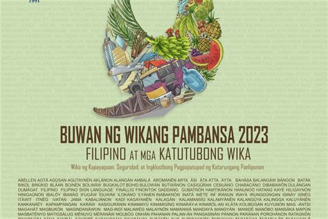 PIA - KWF, puspusan ang paghahanda sa Pagdiriwang ng Buwan ng Wika 2023