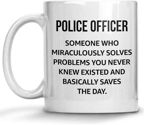 Funny Definition Mug, Police Officer Police Graduation Gifts, Police ...