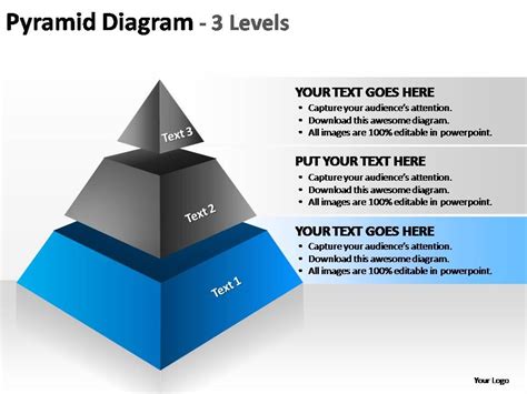 Pyramid Diagram Template