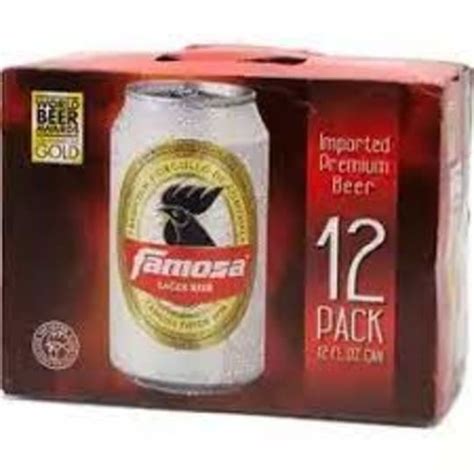 FAMOSA 12oz CAN Delivery in Gaithersburg, MD | Gaitherstowne Beer ...