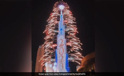 Watch: Dubai Welcomes 2023 With Scintillating Fireworks Display At Burj ...