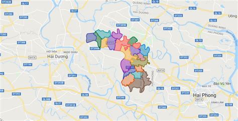 Map of Kim Thanh district - Hai Duong - Địa Ốc Thông Thái