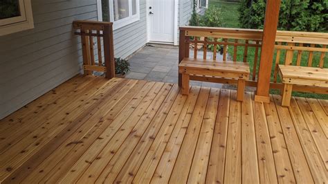 Western Red Cedar Deck - Build Vitruvian