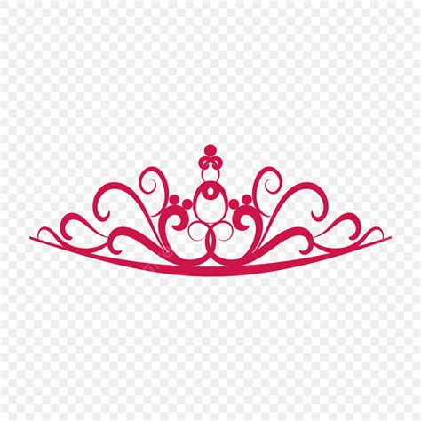 Pink Princess Crown Clipart Hd PNG, Flat Pink Princess Crown ...