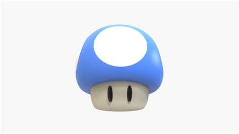 Super Mushroom Mario Kart modèle 3D $29 - .fbx .obj .c4d .max - Free3D