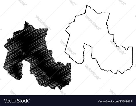 Jujuy map Royalty Free Vector Image - VectorStock