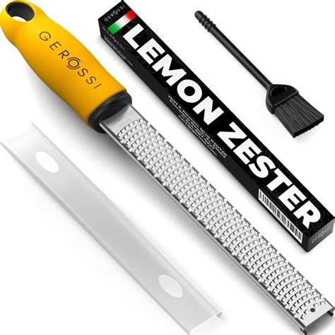 Premium Classic Series Zester & Grater - Professional Kitchen Zester ...