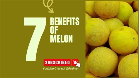 Benefits melon - YouTube