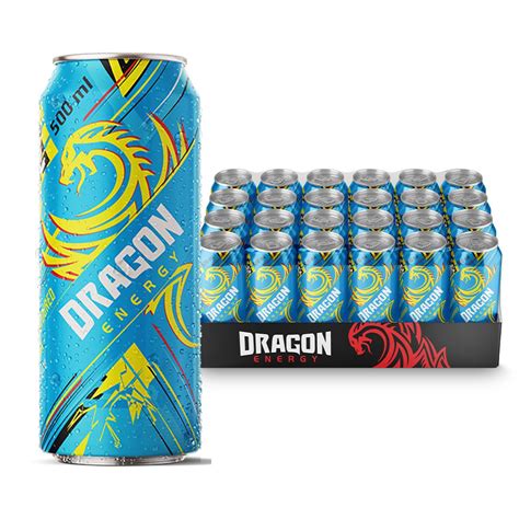 Dragon Energy Drink - Dry Lemon (24 x 500ml) | Shop Today. Get it ...