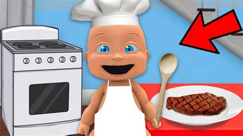 Baby Becomes CHEF! - YouTube