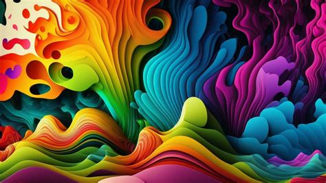 3D Texture Colorful Abstract Background for Desktop Wallpaper Image ...