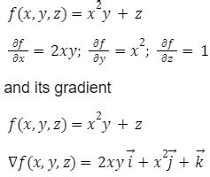 The Gradient of a Scalar Field