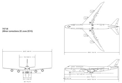 Boeing 747 Blueprint