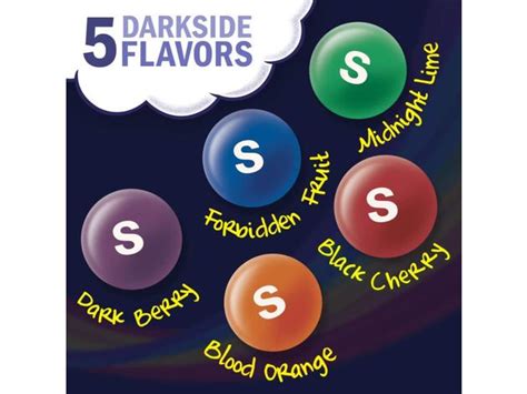 SKITTLES Darkside Resealable Pack Sharing Size Candy In Dark Berry ...