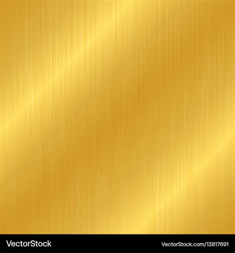 Seamless gold metal texture Royalty Free Vector Image