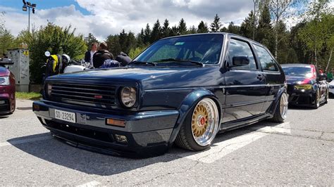 MODIFIED VW GOLF MK2 COMPILATION WÖRTHERSEE - YouTube