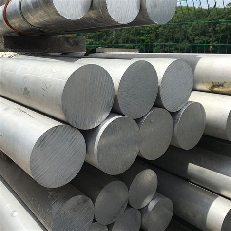 Professional 6063 T5 Aluminum Round Stock , Aluminium Solid Bar 170 Yield