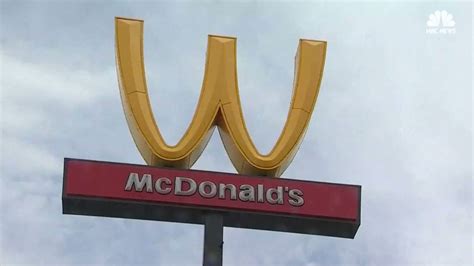 McDonald's has flipped their famous golden arches logo for ...