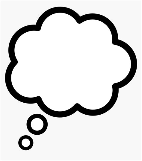 Thought Bubble - Think Bubble Clipart, HD Png Download , Transparent ...