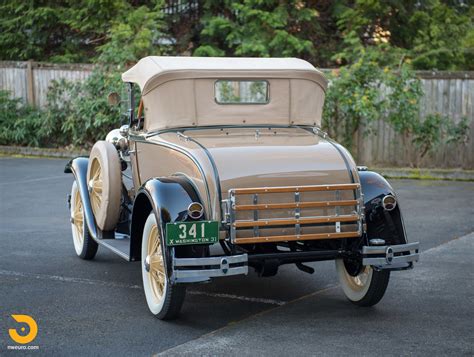 1931 Ford Model A Deluxe Roadster — Northwest European