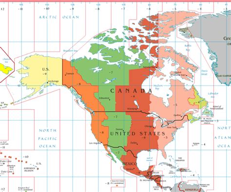 Difference Between PST and EST | Offset Time, Regions under PST and EST ...