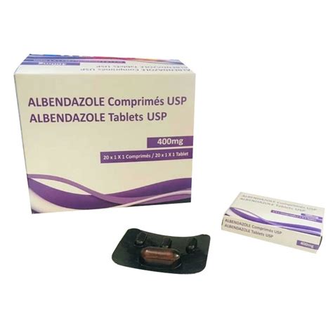 400mg Albendazole Tablet at Rs 120/box | Thane | ID: 24810148262