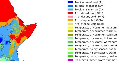 Map Kenya Climate - Share Map