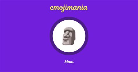 🗿 Moai emoji Copy & Paste - Emojimania