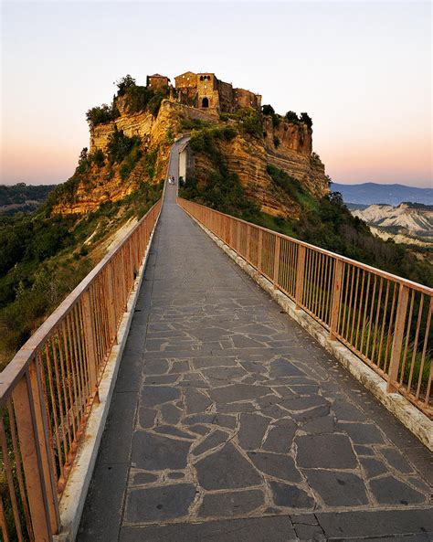 On The Civita di Bagnoregio Bridge Photograph by Alexander Senckowski ...