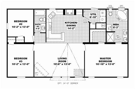 House Open Floor Plans One Story : Plans House Floor Story Craftsman ...