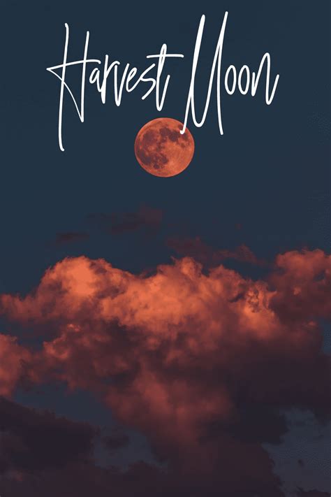 OCTOBER HARVEST MOON: The Moon for Healing & Growth